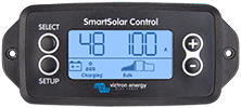 SmartSolar pluggable LCD display